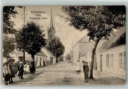 Rothenburg 1917 Grünberger Strasse