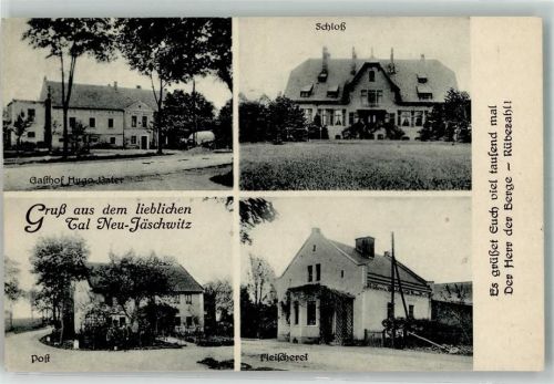 Neu Jäschwitz Schloss Gasthaus Vater Postamt
