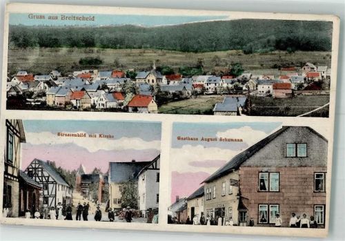 35767 W6349 Breitscheid , Hess - Gasthaus Schumann