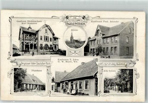 Bodenteich Haud Kaufmann Zeinecke Gasthaus Niedersachsen Pfarrhaus Alte Schule