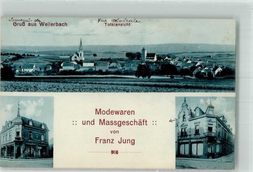Weilerbach Maß- und Modegeschäft Franz Jung