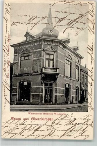 Obernkirchen 1911 Warenhaus Heinrich Wieggrebe