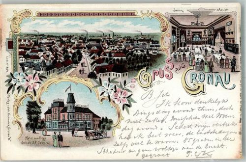 Gronau 1898 Hotel zum Engel