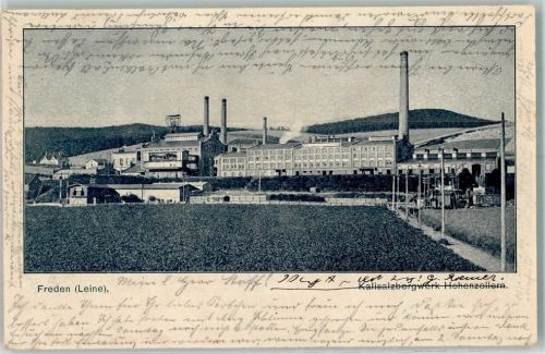 Freden 1903 Kalisalzbergwerk Hohenzollern