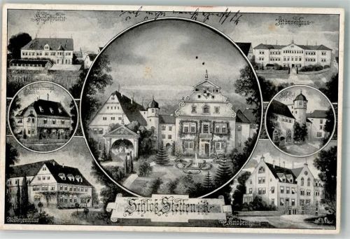 Stetten 1915 Schloss Stetten Heil u. Pflegeanstalt