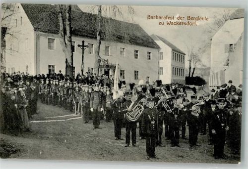 Wackersdorf Barbarafest der Bergleute