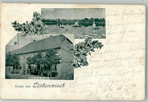 Lütkenwisch 1901 Gasthaus A. Hoeger