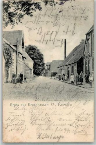 27305 W2814 Bruchhausen-Vilsen 1905 - Kreis Hoya Ort lt. Stempel