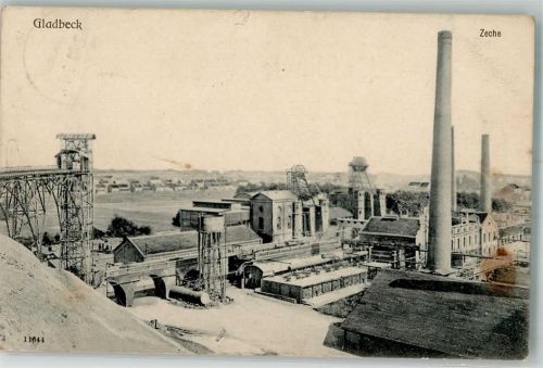 Gladbeck 1908 Zeche Graf Moltke