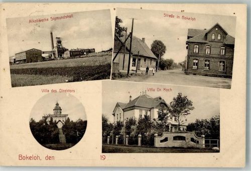 Bokeloh 1913 Villa Dr. Koch Alkaliwerke Sigmundshall Direktorenvilla