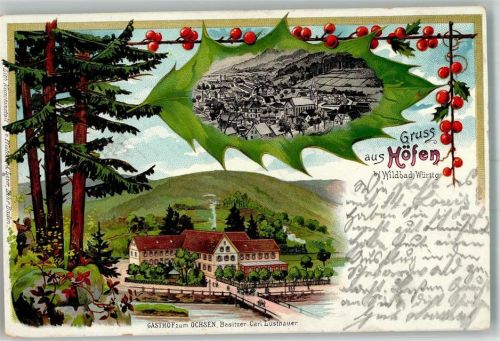 Höfen 1904 Gasthaus zum Ochsen