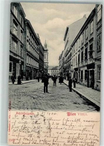 Wien 1900 Schlösselgasse