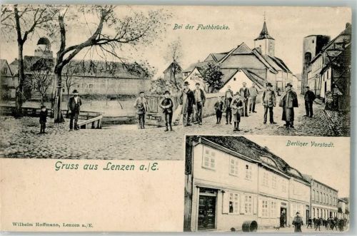 Lenzen Bei der Fluthbrücke Berliner Vorstadt