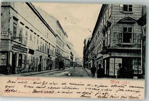 Wien 1902 Wichenburggasse