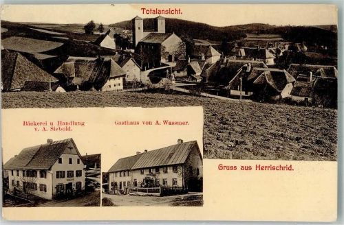79737 W7881 Herrischried 1910 - Gasthaus von A. Wassmer