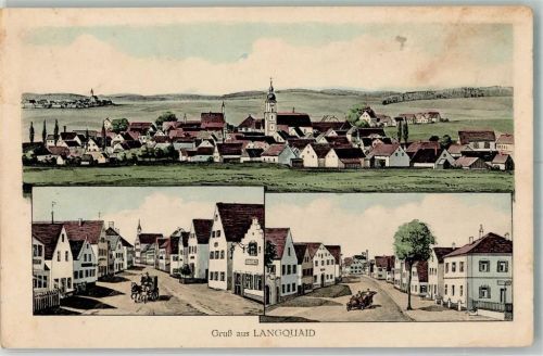 Langquaid 1918 Bahnpost K. B. Bahnpost Lang Egg 2 5.5.18 Oldtimer
