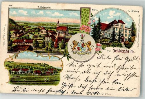 Schleißheim 1898 Schloss Dietach