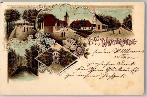 Westerstede 1899 Im Wittenheim Schloss Fikensolt