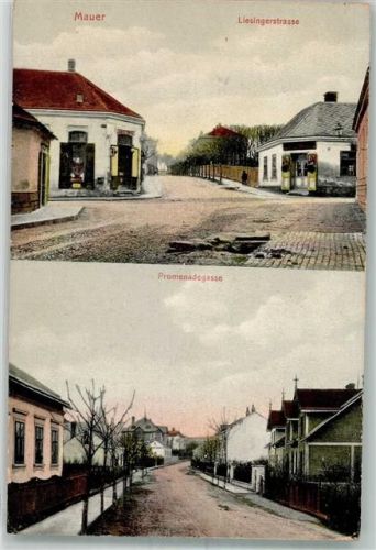 Wien Mauer Liesingerstraße Promenadengasse