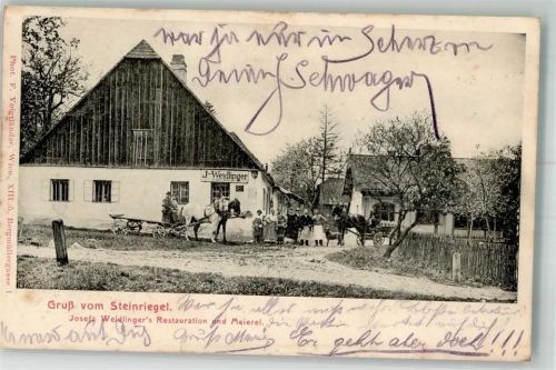 Steinriegel Josefa Weidlinger Gasthaus Meierei
