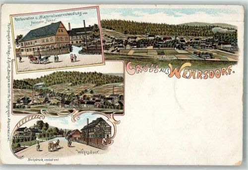 Wehrsdorf Gasthaus & Materialwarenhandlung Hensel