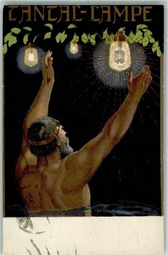 1913 Tantac-Lampe