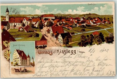 Kißlegg 1902 Fürstl. Schloss
