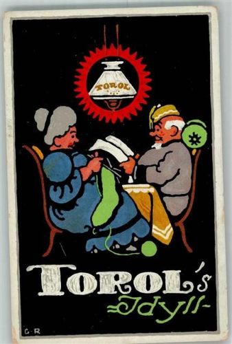 Werbung Torol Glühkörper Idyll