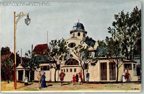 Wien 1910 Winzerhaus