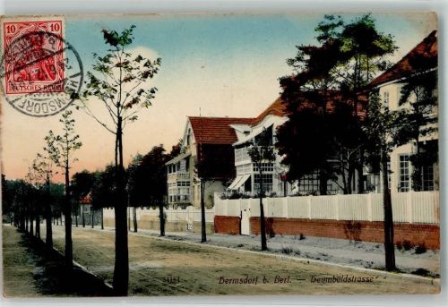 Hermsdorf 1912 Heumboldstraße