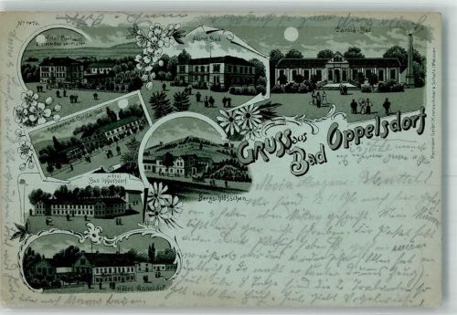 Bad Oppelsdorf 1898 Hotel Kurhaus Hotel Annenhof Carola-Bad