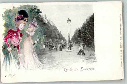 Paris 1899 Les Grands Boulevards