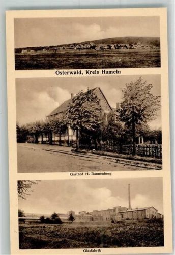 Osterwald Gasthaus Dannenberg Glasfabrik