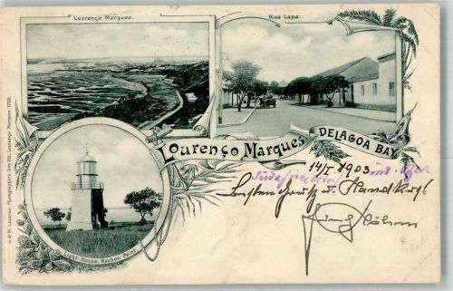 Lourenco Marques Maputo 1903 - Leuchtturm Rua Lapa