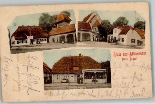Altenkirchen 1900 Gasthaus Nordischer Hof