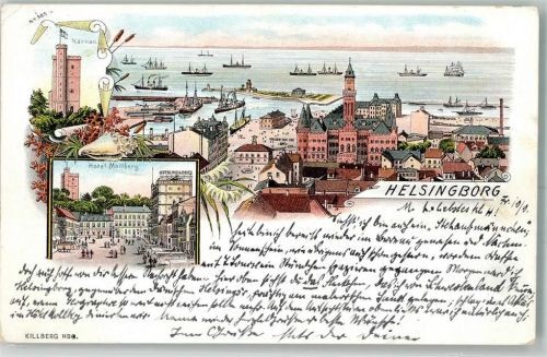 Helsingborg 1904 Hotel Mollberg Kärnan
