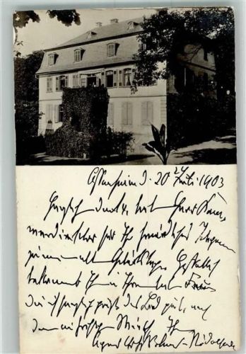 Assenheim, Hess 1980 Villa Nachporto Ort handschriftlich