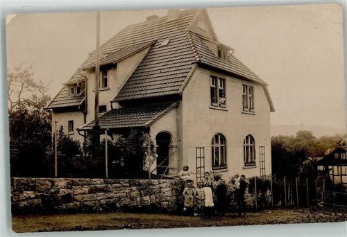 Hann. Münden 1909 Villa Kinder Ort lt. Stempel