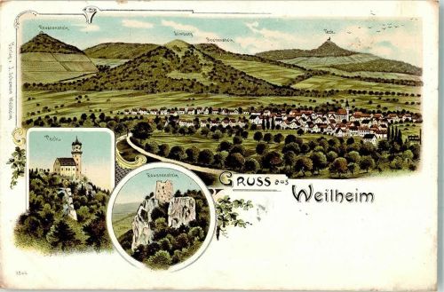 Weilheim Reusenstein Teck Limburg Breitenstein