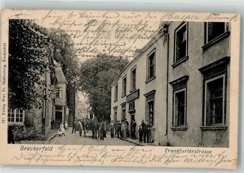 Breckerfeld Frankfurterstraße Gasthaus Fuhrwerk