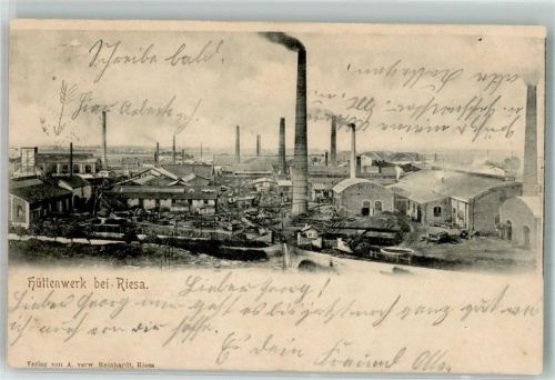Riesa 1902 Hüttenwerk