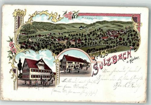 Sulzbach Gasthaus zum Adler