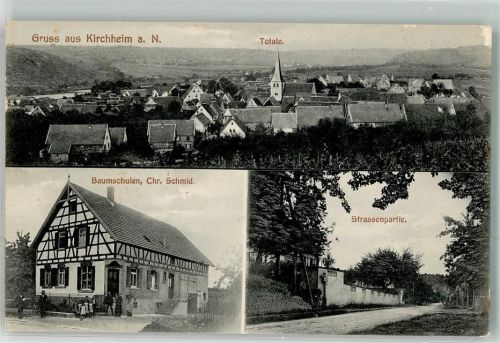 74366 W7125 Kirchheim am Neckar - Baumschulen Schmid Ev. Mauritiuskirche