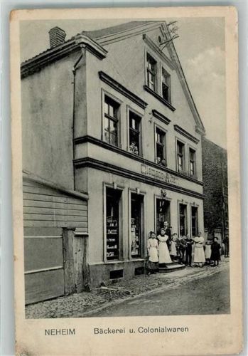 Neheim-Hüsten 1912 Bäckerei-Kolonialwaren C. Albert
