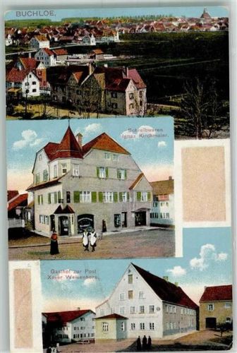 Buchloe Schreibwaren-Handlung Kirchmaier Gasthaus zur Post