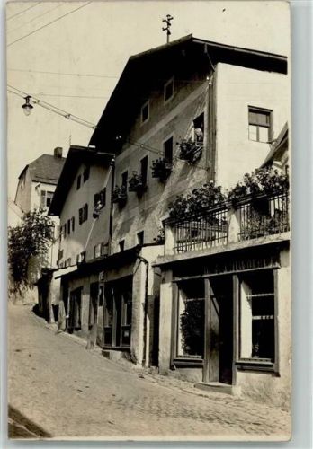 Bad Kötzting 1920 Dorfstraße Ort lt. Stempel Privatfoto AK