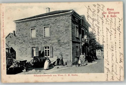 58300 W5802 Wengern , Ruhr - Gasthaus Stolte
