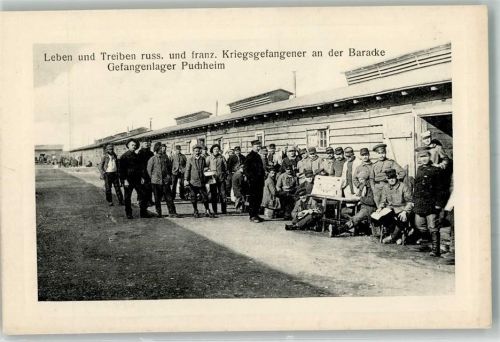 Puchheim Gefangenlager Puchheim Baracken Russische und Französische Gefangene