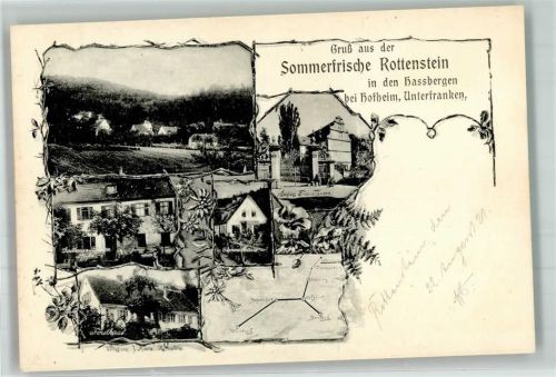 97491 W8729 Rottenstein - Forsthaus Schloß Friesenhausen