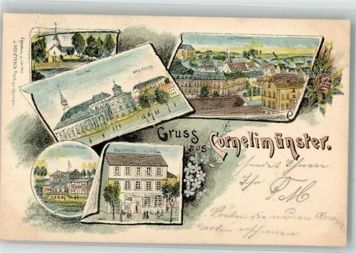 Kornelimünster 1898 Kneipp-Anstalt Alte Kirche
